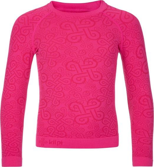 Dívčí funkční tričko KILPI Carol růžové Velikost: 4