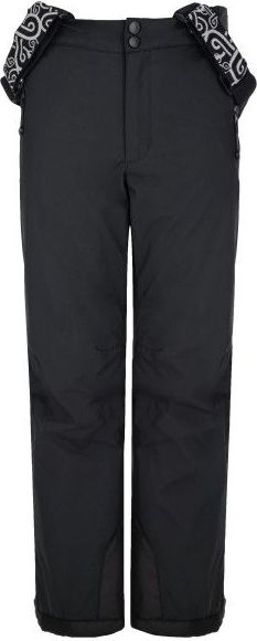 Dětské lyžařské kalhoty KILPI Gabone černé Velikost: 122