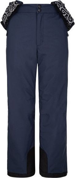 Dětské lyžařské kalhoty KILPI Gabone tmavě modré Velikost: 122