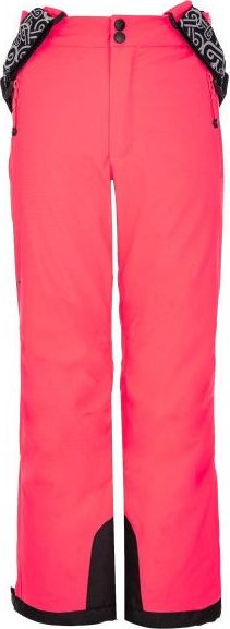 Dětské lyžařské kalhoty KILPI Gabone růžové Velikost: 152