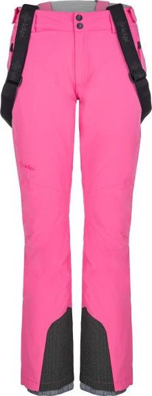 Dámské lyžařské kalhoty KILPI Eurina růžové Velikost: 36