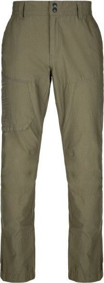 Pánské outdoorové kalhoty KILPI Jasper hnědé Velikost: L Short