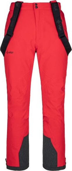 Pánské lyžařské kalhoty KILPI Methone červené Velikost: S Short