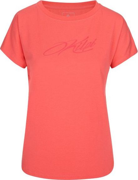 Dámské bavlněné tričko KILPI Nellim růžové Velikost: 38