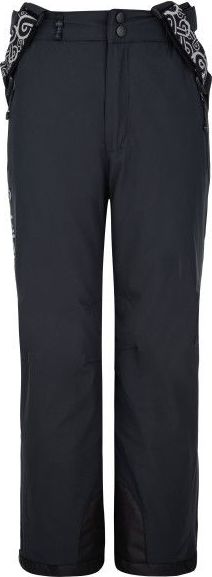 Dětské lyžařské kalhoty KILPI Mimas černé Velikost: 146
