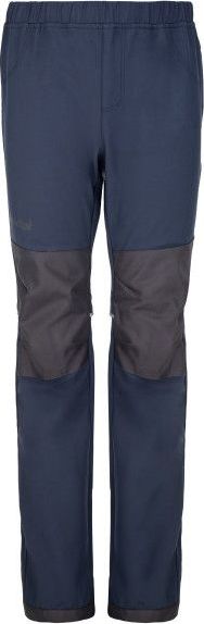 Dětské softshellové kalhoty KILPI Rizo tmavě modré Velikost: 146