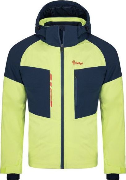 Pánská lyžařská bunda KILPI Taxido světle zelená Velikost: M
