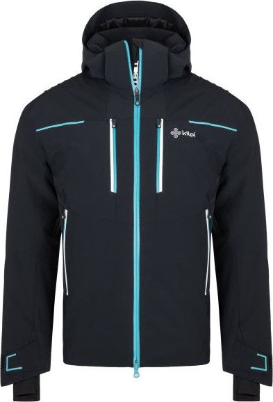 Pánská lyžařská bunda KILPI Team Jacket černá Velikost: XS