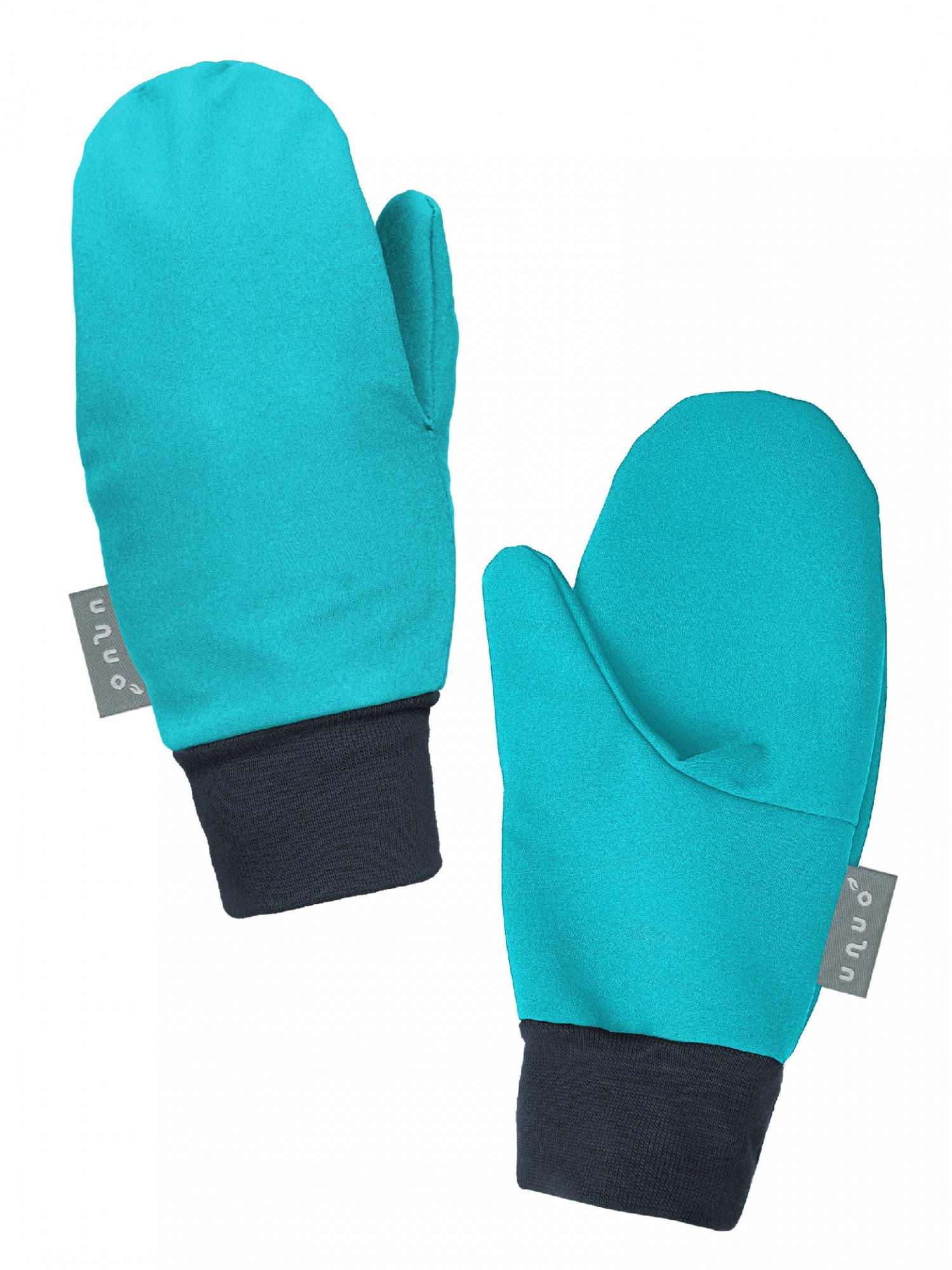 Dětské softshellové rukavice UNUO Tap s fleecem, Sv. Smaragdová Velikost: L