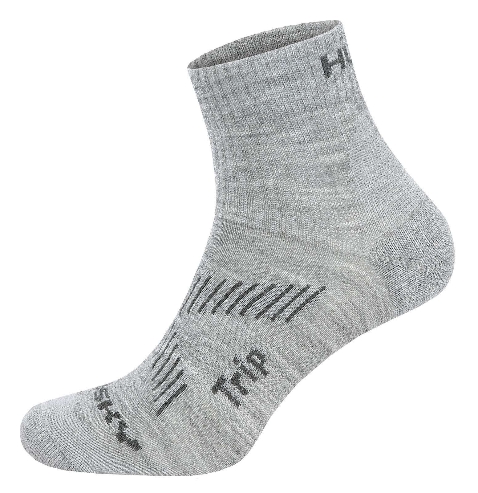 Ponožky HUSKY Trip sv. šedá Velikost: M (36-40)
