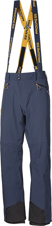 Pánské softshellové kalhoty PROGRESS Toxic Pants tm.modrá Velikost: L