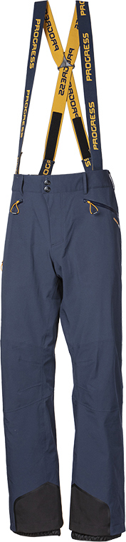 Pánské softshellové kalhoty PROGRESS Toxic Pants tm.modrá Velikost: M