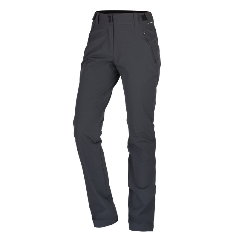 Dámské elastické kalhoty NORTHFINDER Audrina tmavě šedé Velikost: L