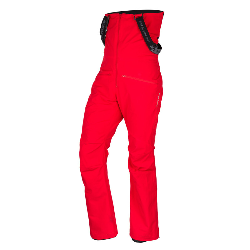 Pánské lyžařské kalhoty NORTHFINDER Harvey červené Velikost: S
