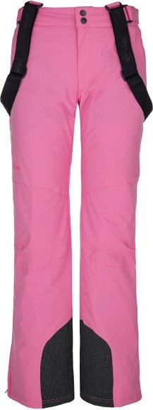 Dámské lyžařské kalhoty KILPI Elare růžové Velikost: 40 Short