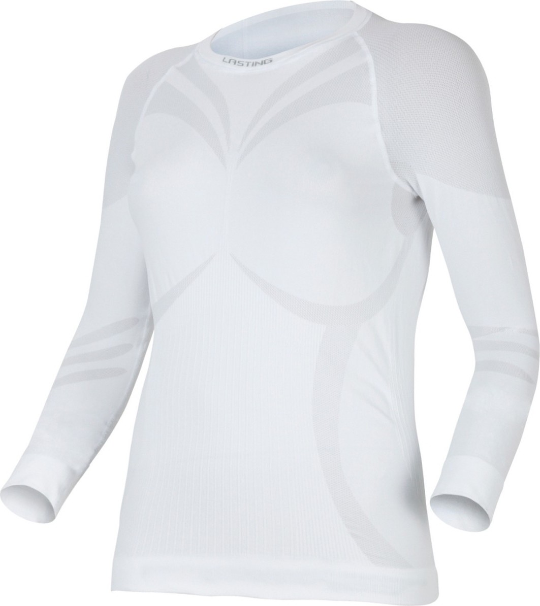 Dámské funkční triko LASTING Atala bílá Velikost: L/XL