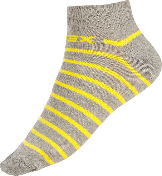 Dětské nízké ponožky LITEX šedé Velikost: 26-27, Barva: tmavě šedé melé