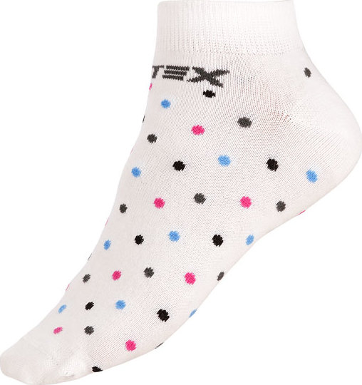 Dětské nízké ponožky LITEX bílé Velikost: 26-27, Barva: Bílá
