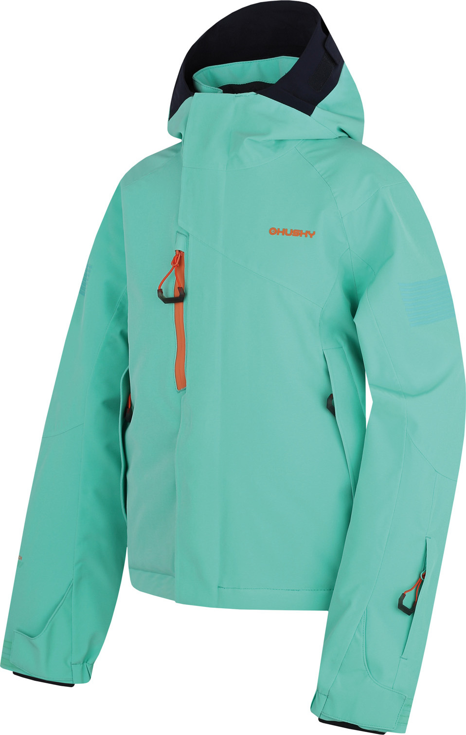 Dětská lyžařská bunda HUSKY Gonzal Kids turquoise Velikost: 164-170