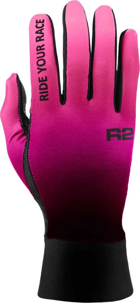 Unisex zateplené rukavice R2 Ligero růžové Velikost: M