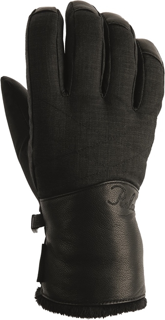Dámské lyžařské rukavice RELAX Tarja černé Velikost: L