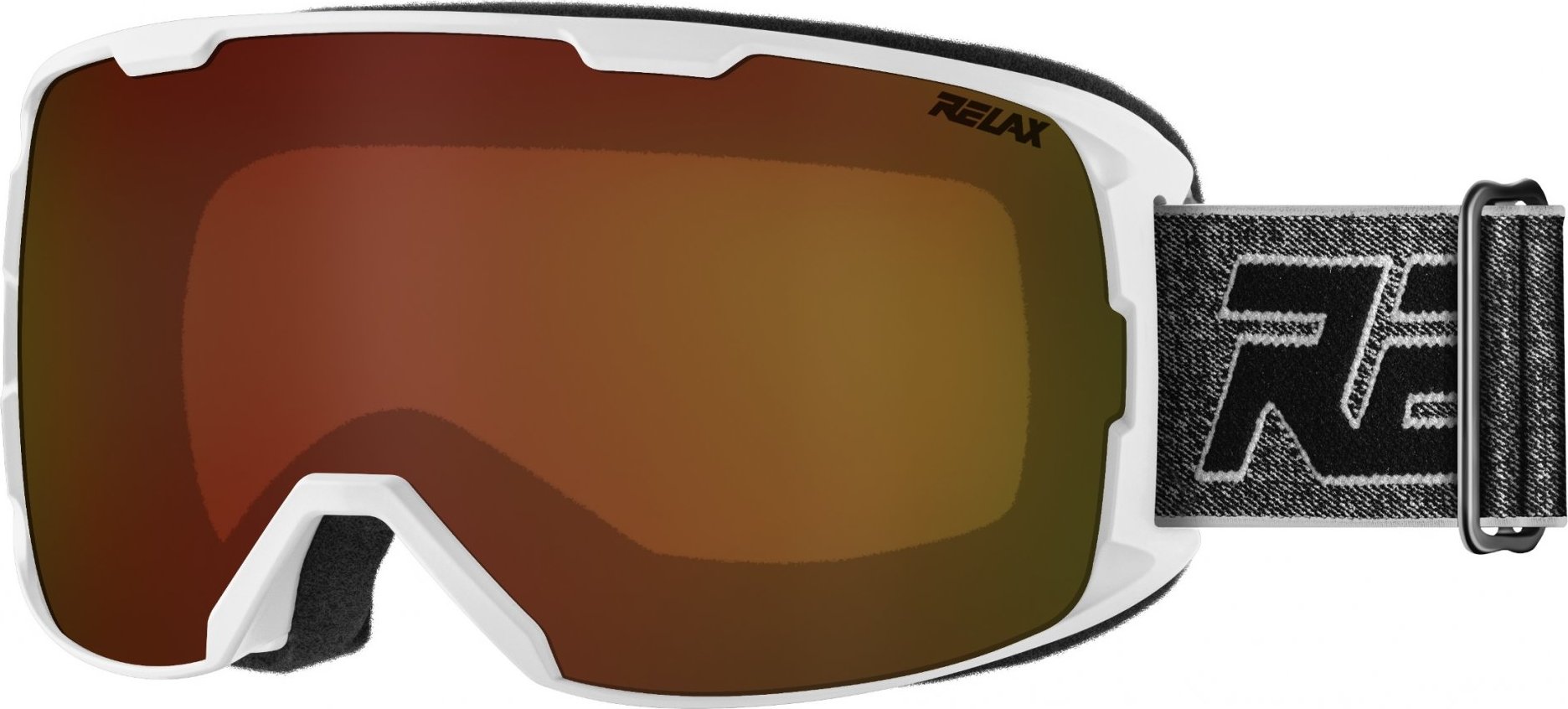 Unisex lyžařské brýle RELAX Ace bílé