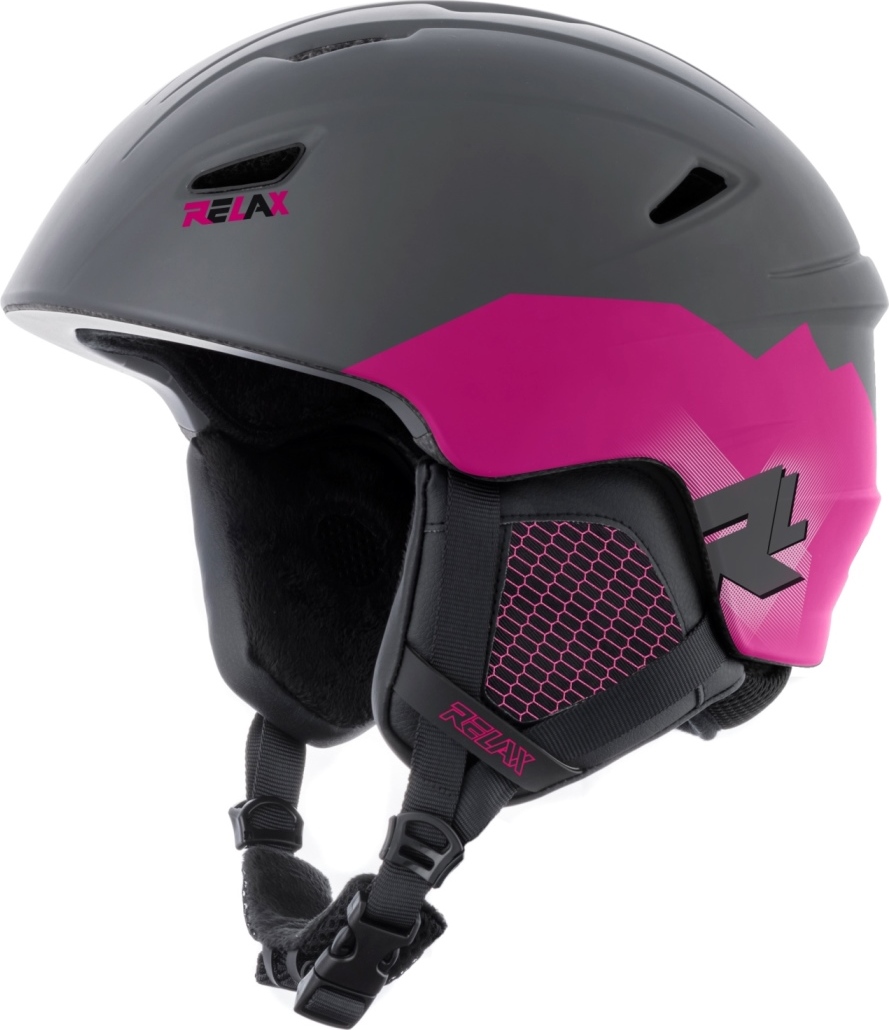 Unisex lyžařská helma RELAX Wild šedá Velikost: S