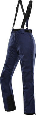 Dámské lyžařské kalhoty ALPINE PRO Lermona modré Velikost: XL