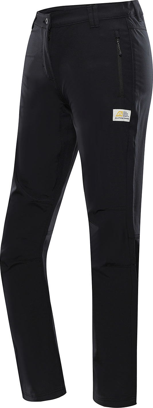 Dámské softshellové kalhoty ALPINE PRO Shinara černé Velikost: 48