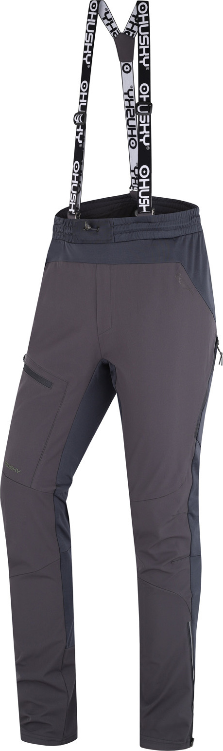 Pánské outdoorové kalhoty HUSKY Kixees M dark grey Velikost: XL