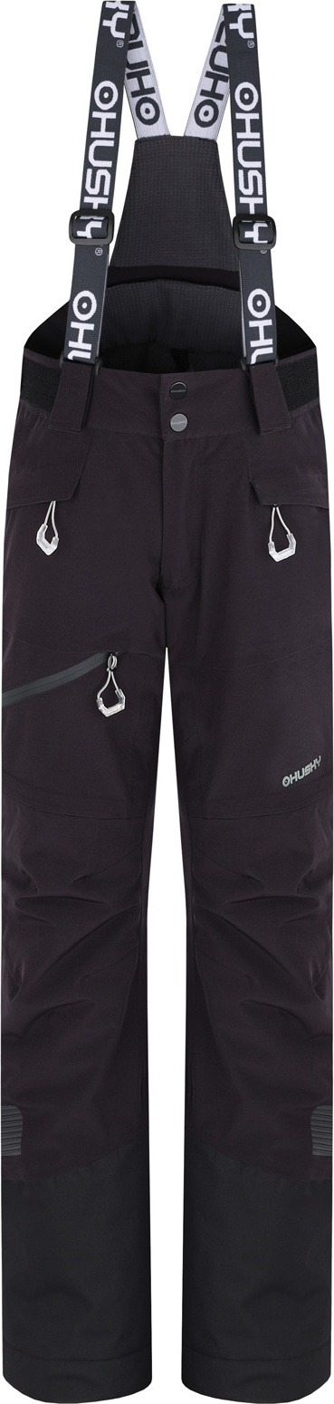 Dětské lyžařské kalhoty HUSKY Gilep Kids black Velikost: 134-140