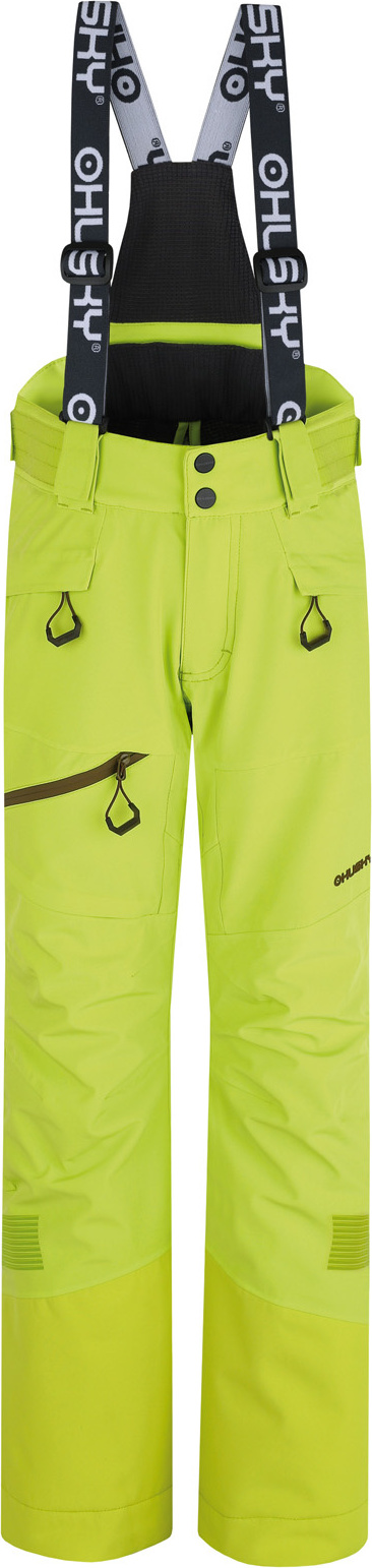 Dětské lyžařské kalhoty HUSKY Gilep Kids bright green Velikost: 140-146