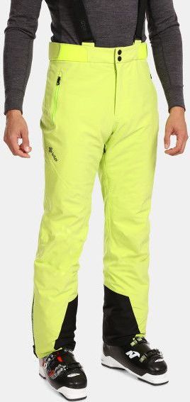 Pánské lyžařské kalhoty KILPI Ravel světle zelené Velikost: M