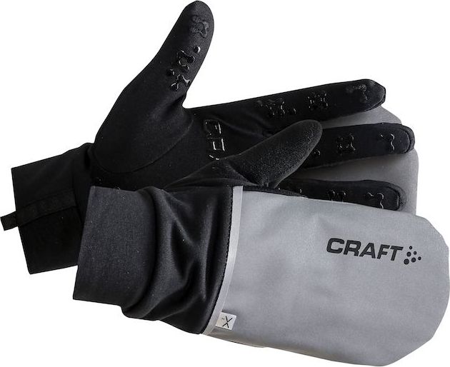 Rukavice CRAFT Adv Hybrid Weather černá s šedou Velikost: XS