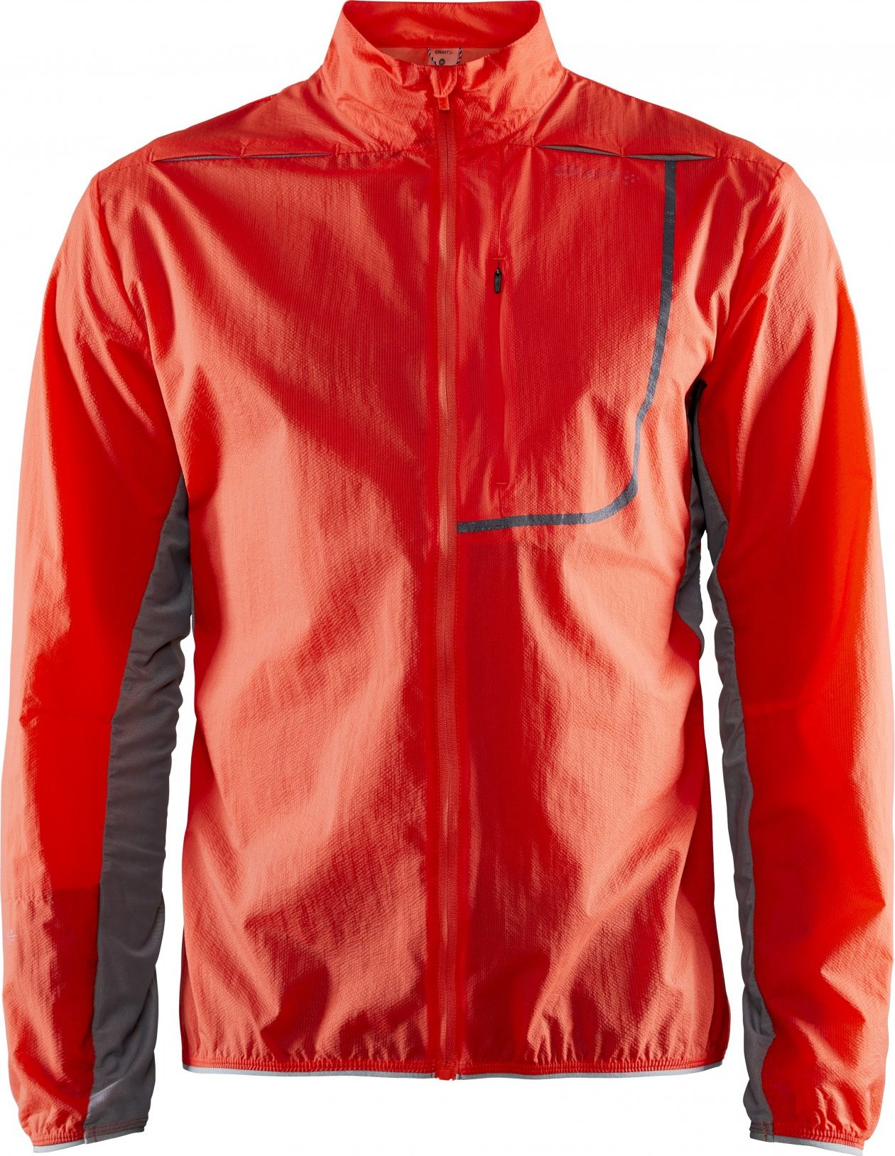 Pánská běžecká bunda CRAFT Vent Pack oranžová Velikost: M