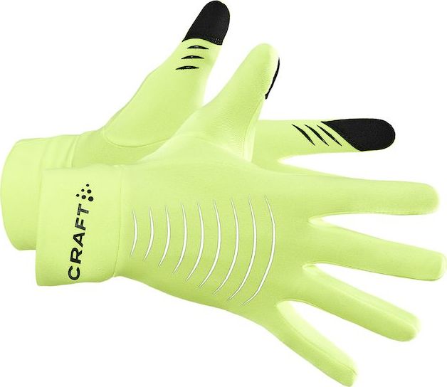 Zateplené rukavice CRAFT Core Essence Thermal 2 žlutá Velikost: XL