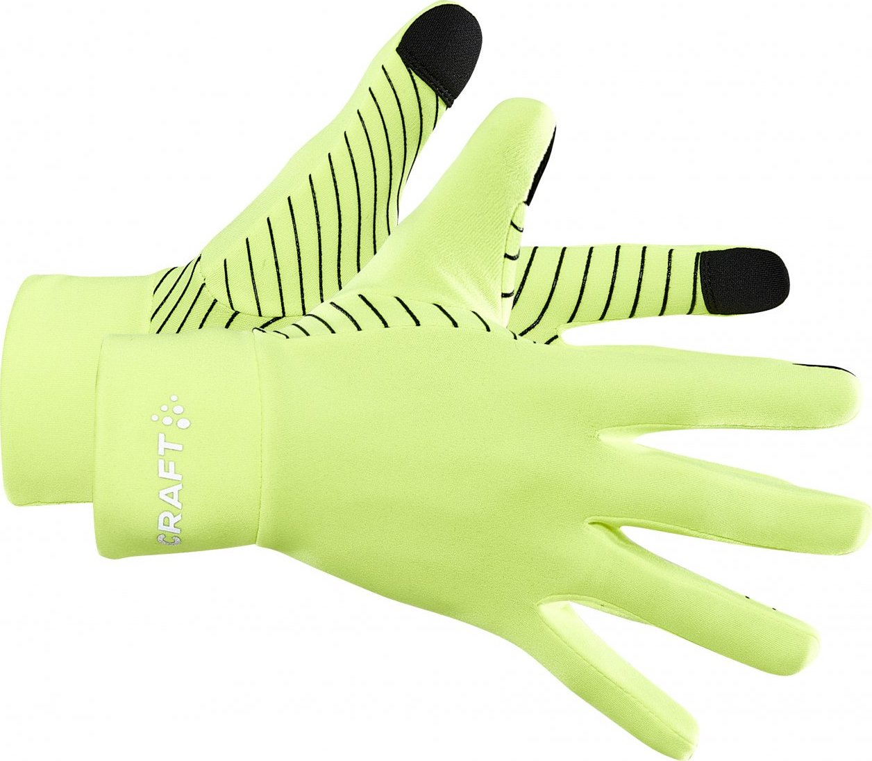 Zateplené rukavice CRAFT Core Essence Thermal Multi Grip 2 žlutá Velikost: XL