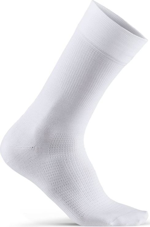 Cyklistické ponožky CRAFT Essence bílá Velikost: 46-48