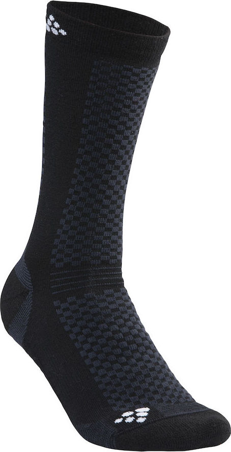 Set ponožek CRAFT Warm 2-pack černá Velikost: 40-42