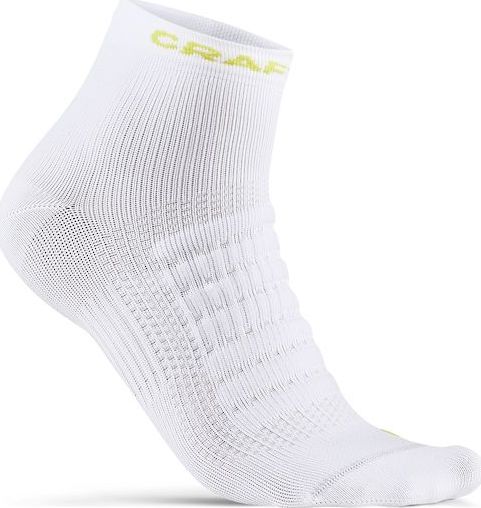 Ponožky CRAFT Adv Dry Mid bílá Velikost: 34-36