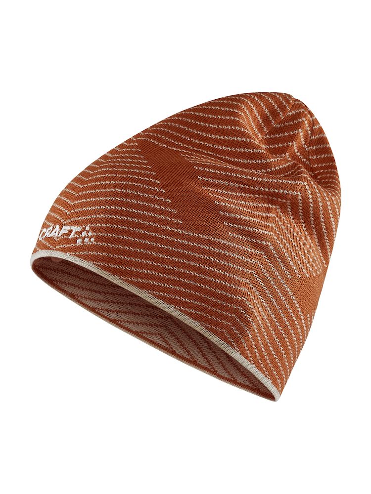 Čepice CRAFT Core Race Knit oranžová Velikost: S-M