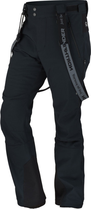 Pánské lyžařské kalhoty NORTHFINDER Bradley černé Velikost: XL