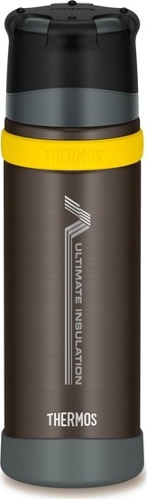 Termoska THERMOS Mountain se šálkem do extrémních podmínek - hnědá 500 ml