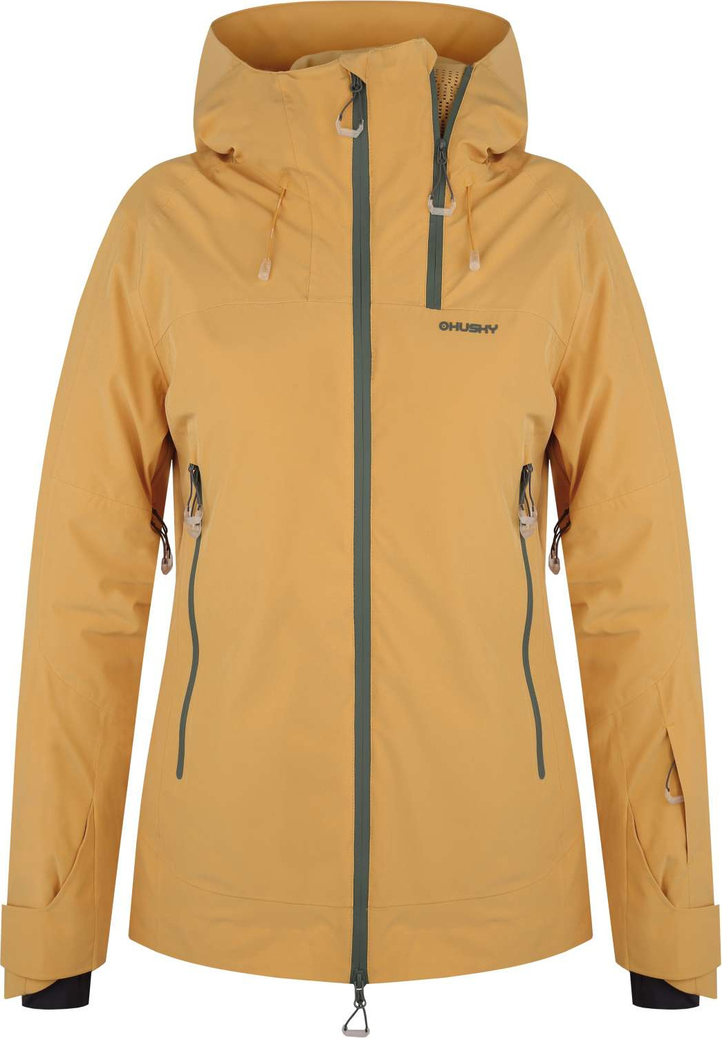 Dámská lyžařská bunda HUSKY Gambola žlutá Velikost: XL