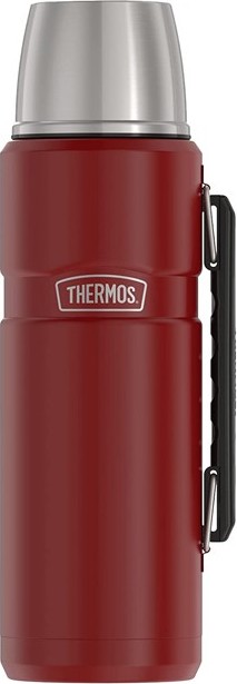 Termoska na nápoje THERMOS Style s madlem - rustic red 1200 ml