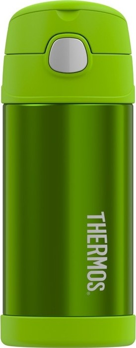 Dětská termoska THERMOS FUNtainer s brčkem - limetková 355 ml