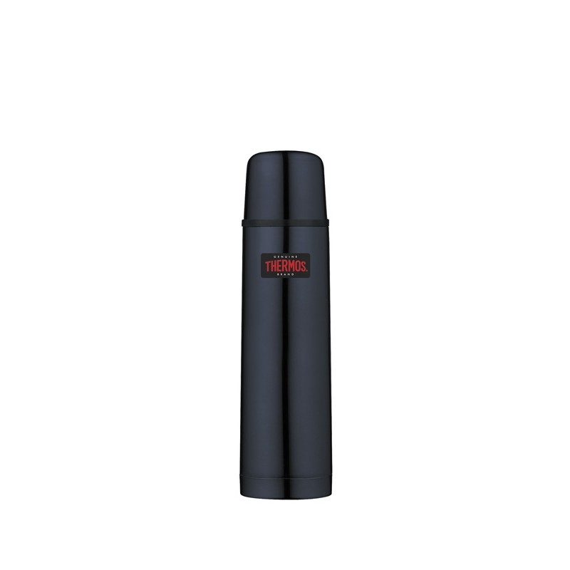 Termoska THERMOS Mountain FBB s tlačítkovým uzávěrem a šálkem - tmavě modrá 500 ml