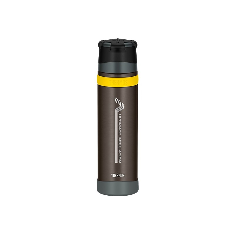 Termoska THERMOS Mountain se šálkem do extrémních podmínek - hnědá 900 ml