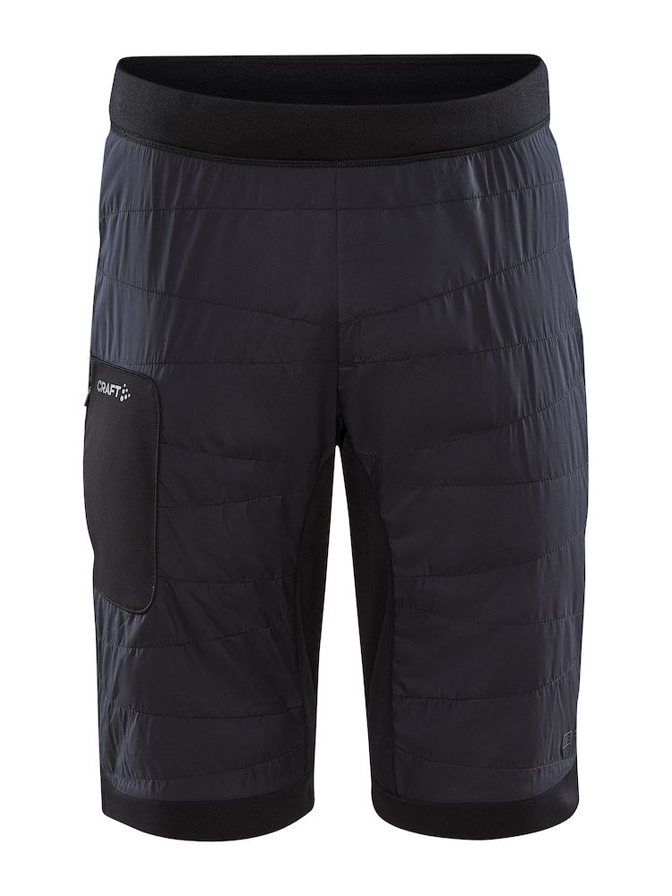 Pánské zateplené šortky CRAFT Core Nordic Training Insulate černá Velikost: XL