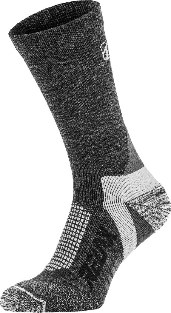 Lyžařské ponožky RELAX Nordic šedé Velikost: L